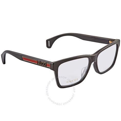 Gucci Demo Rectangular Men's Eyeglasses GG0466OA 002 56